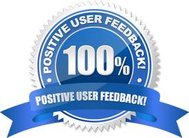 100% Users Feedback Rating