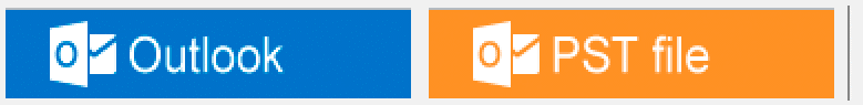 Outlook or PST file